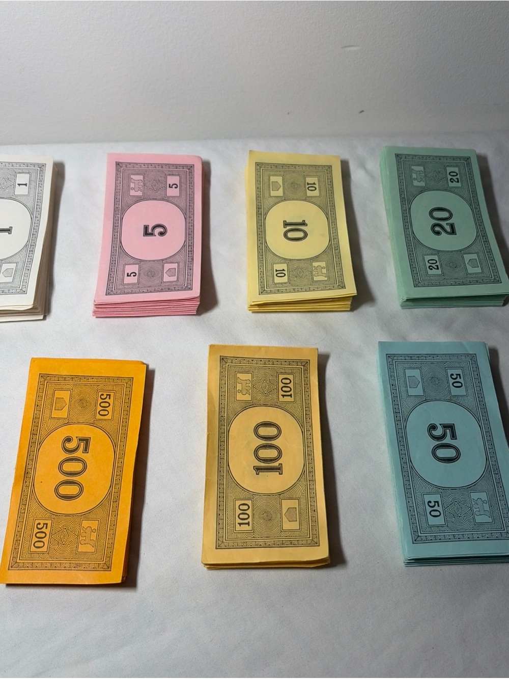 1970’s Vintage Monopoly Game Money Set - Multicolor Play Bills